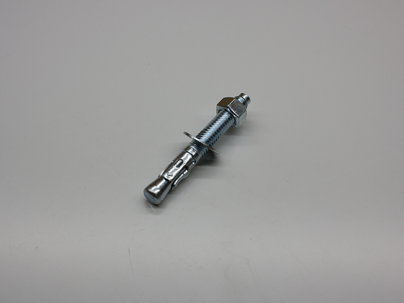50 Pack 1/2-13 X 3-3/4" Concrete Wedge Anchors With Hex Nut & Washer - Zinc